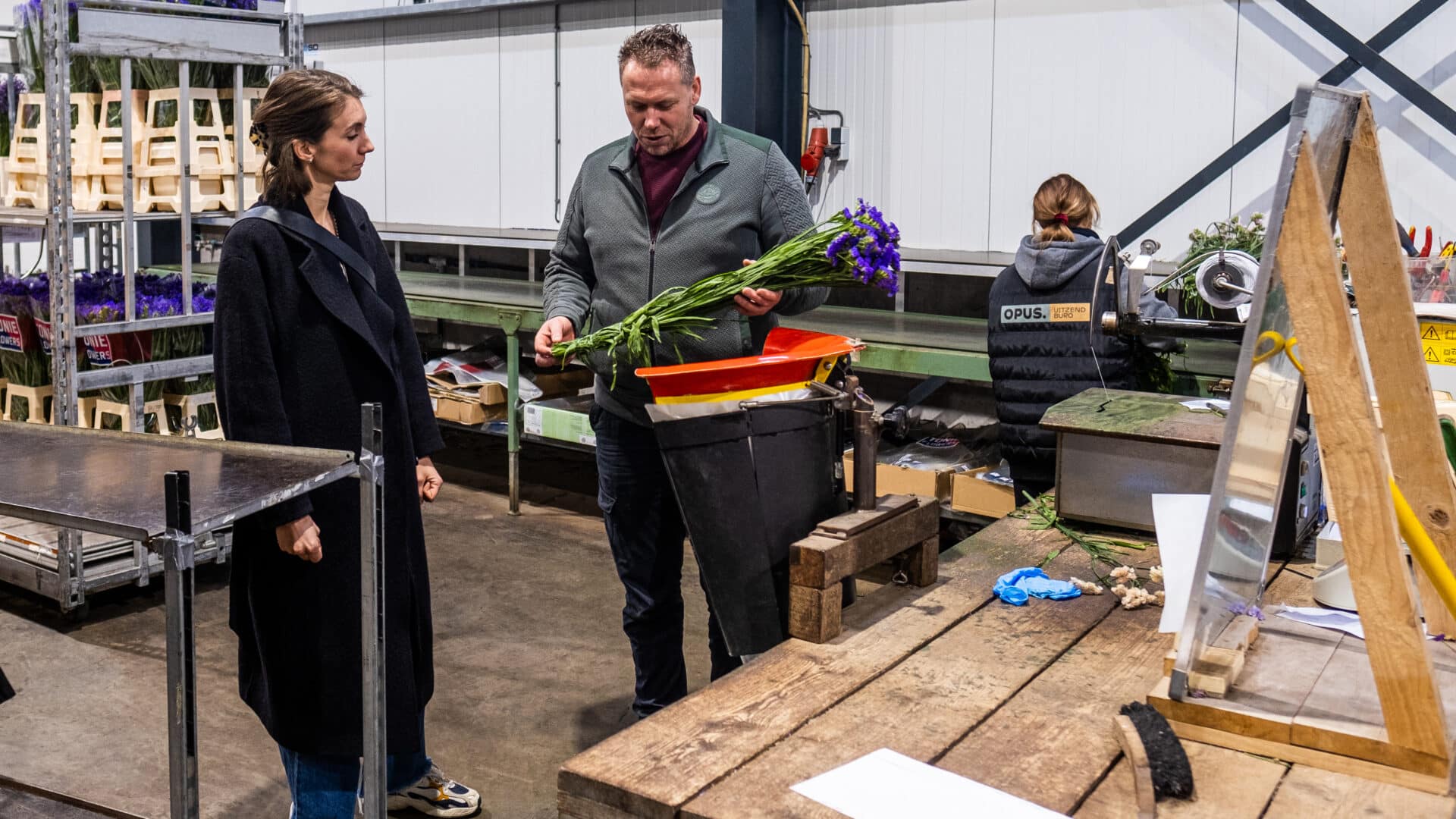 Blombruket på besök hos odlare