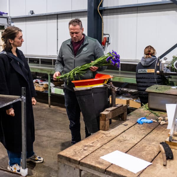 Blombruket på besök hos odlare